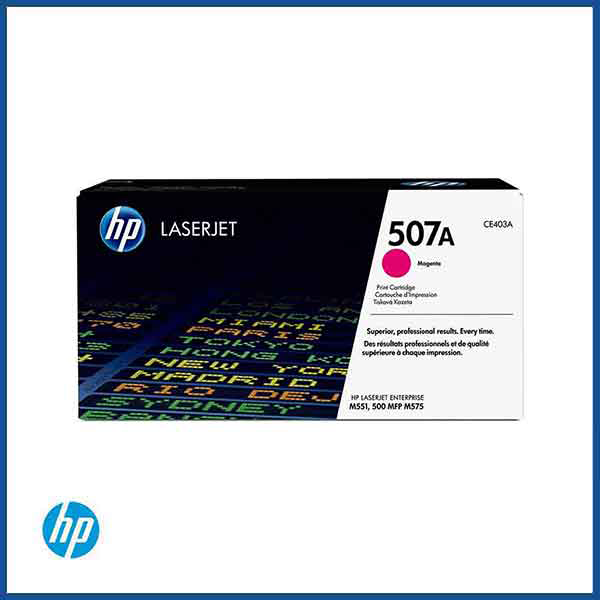 HP 507A (CE403A) Magenta LaserJet Toner Cartridge 